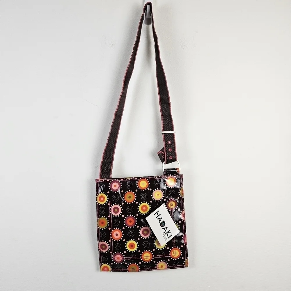 Hadaki Crossbody Vinyl bag NWT